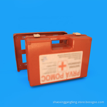 China manufacturers durable abs plastic medical home outdoor use first aid kit box